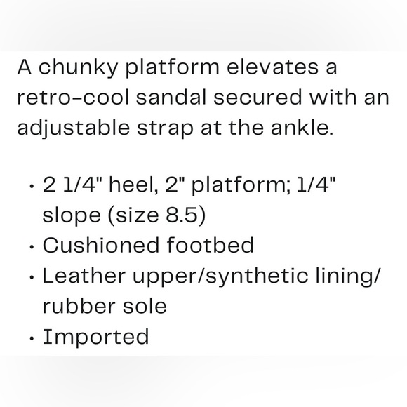 SOREL DAYSPRING PLATFORM SANDALS TAN 9.5 - Picture 9 of 12